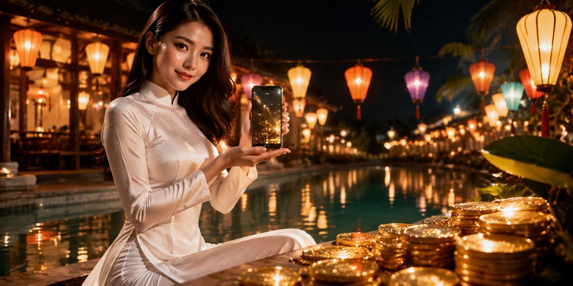 Giao diện ứng dụng cá cược casino trực tuyến trên điện thoại tại Việt Nam